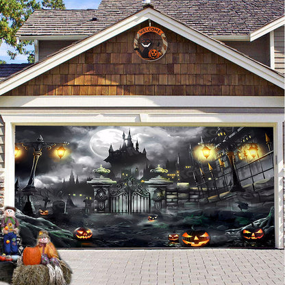 Halloween Garagedeur Shade Spookachtig Decoratie