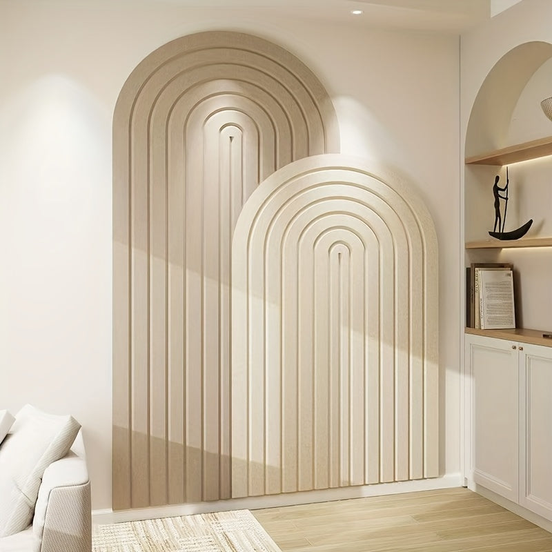 Grote Zelfklevende Prikbord van Polyester Vilt Gebogen Design