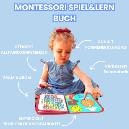 Montessori Leer- en Speelset 4-in-1 Houten Speelgoed