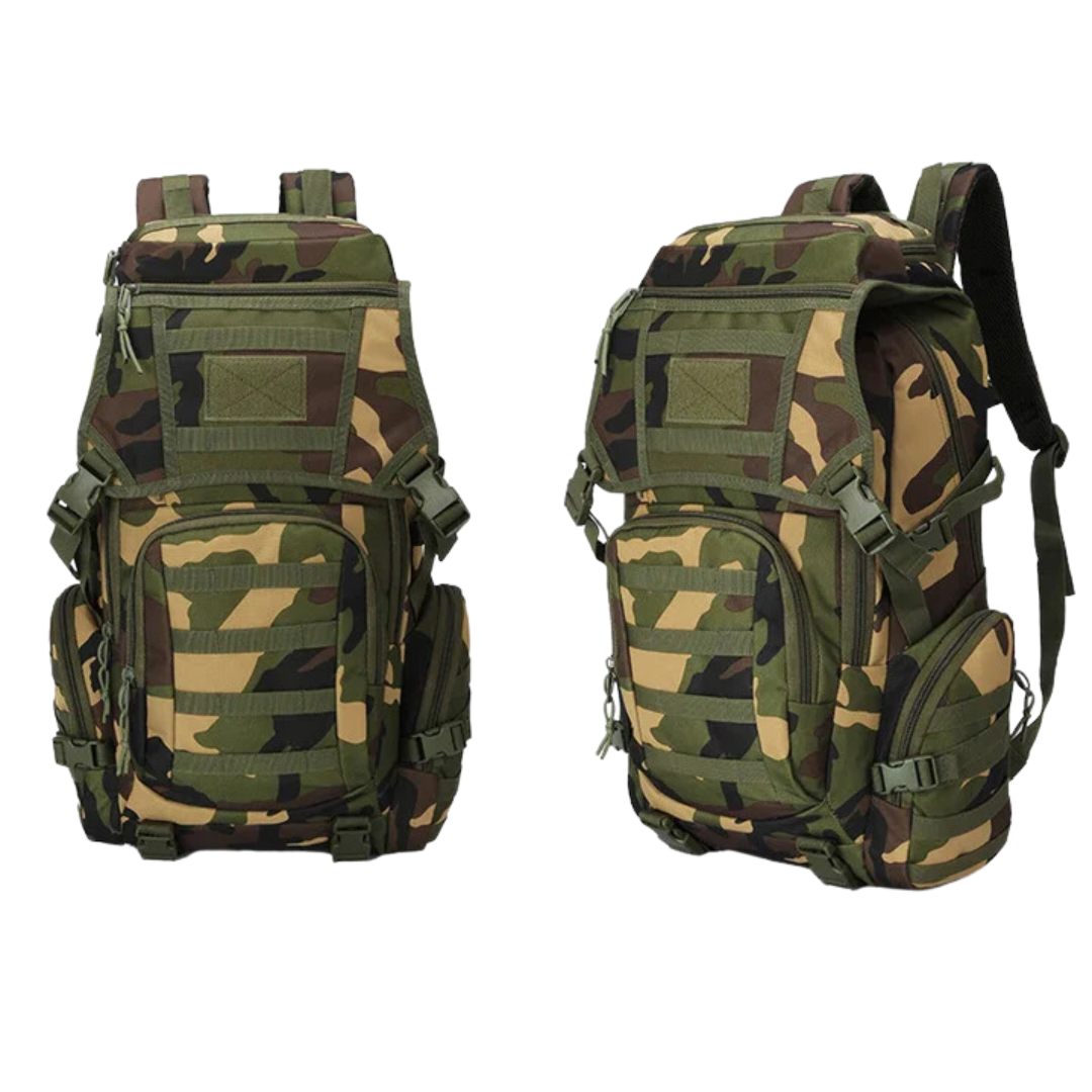 Tactische Rugzak 50L Waterdicht en Duurzaam voor Hiking en Outdoor