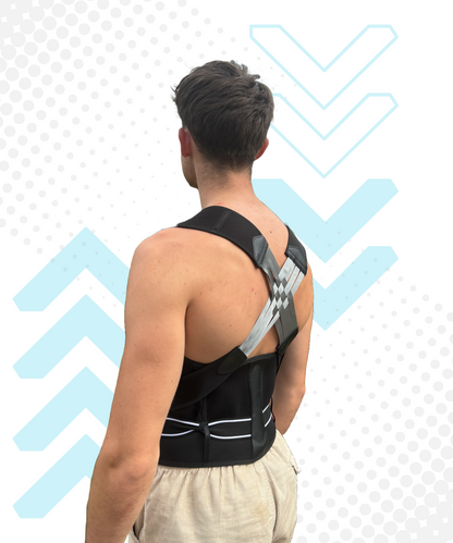 Rugondersteuner PosturePro 2.0 met Elastische Banden - Velinix
