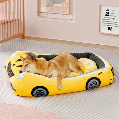 Hondenbed Luxe Bolster - Stijlvolle Auto Vorm Design voor Huisdieren