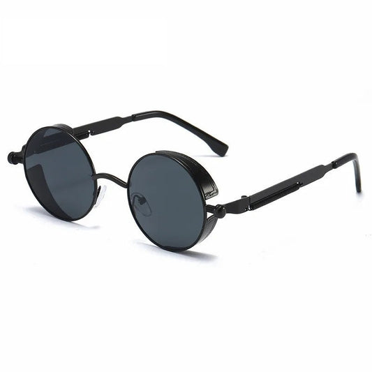 Ronde Zonnebril Unisex Vintage Stijl UV400 Bescherming - Velinix