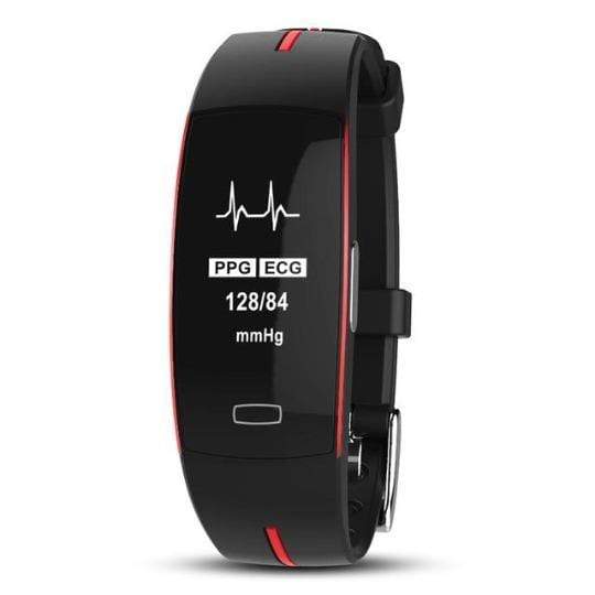Bluetooth Smartwatch met Hartslag- en Bloeddrukmeting - Velinix