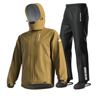 Waterdichte Motorrijder Regenpak Jas en Broek Unisex