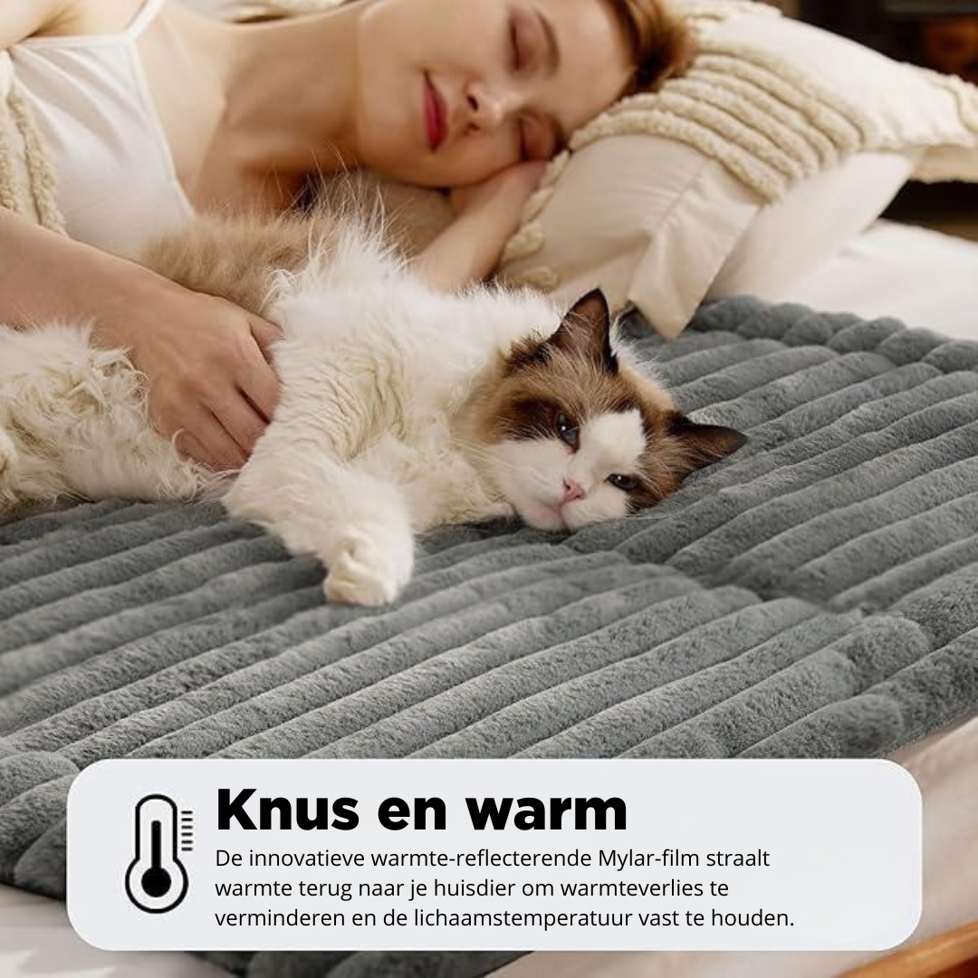 Warmte Mat voor Huisdieren Natuurlijk en Comfortabel