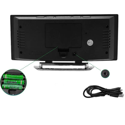 LED Digitale Wekkerklok met Snoozefunctie