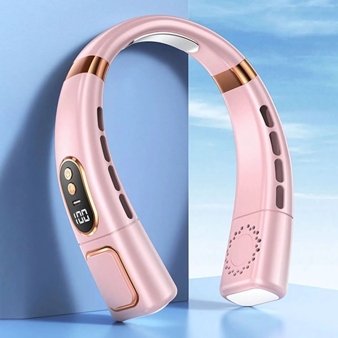 Nekventilator 360° Koelend met Digitale Bediening