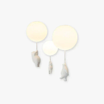 Kinderplafondlamp Beer en Ballon – Kleurrijk Plafondlicht voor Kinderkamer