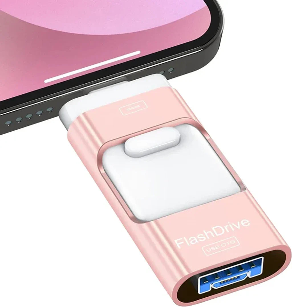 USB-C Hub 4-in-1 OTG Flashstation Adapter