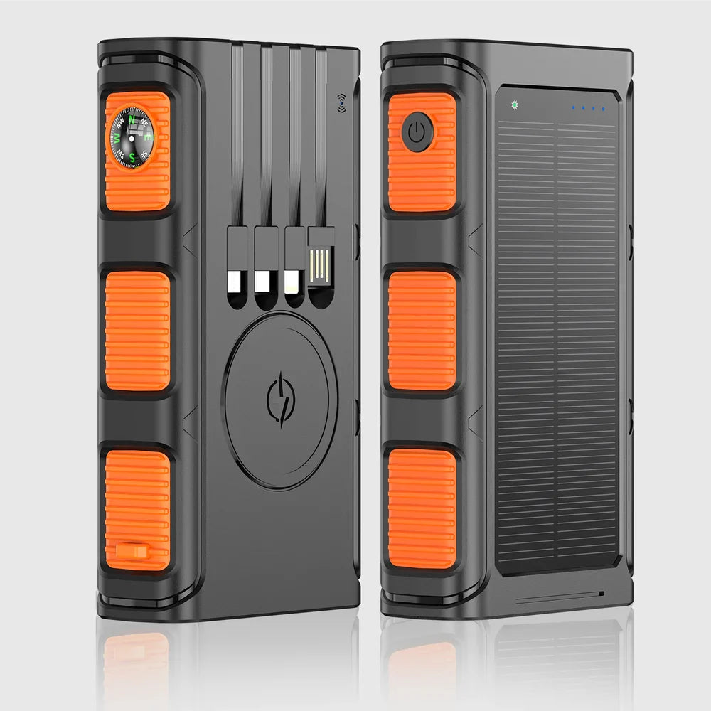 Draagbare PowerBank Zonnelader Waterdicht Solar