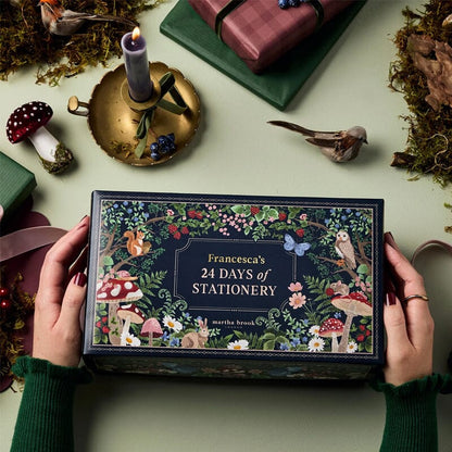 Schrijfwaren Adventskalender 24 Dagen Duurzaam met Kalender 2025