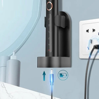 Elektrische Tandenborstel 6 Modus Waterdicht Wit Zwart Roze