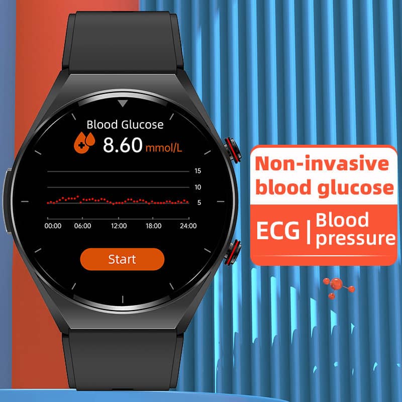 Smartwatch Suga Pro met ECG en Hartslagmonitoring