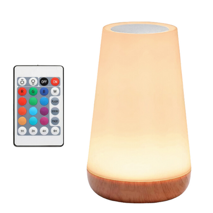 RGB Nachtlamp Dimbaar met Touch en Afstandsbediening