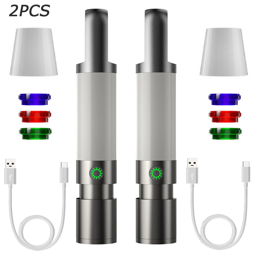 Krachtige LED-zaklamp Met Sterke Lichtbundel