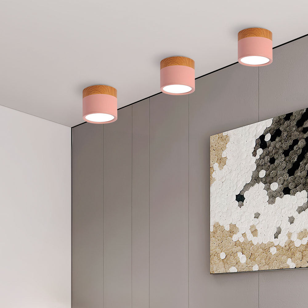 LED Plafondlamp Compact Modern Aluminium Design