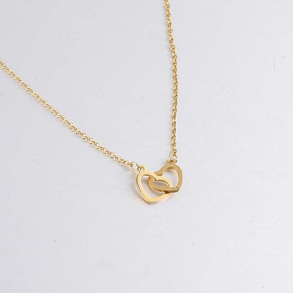 Hartvormige Hanger met Roterende Roos Cadeaubox