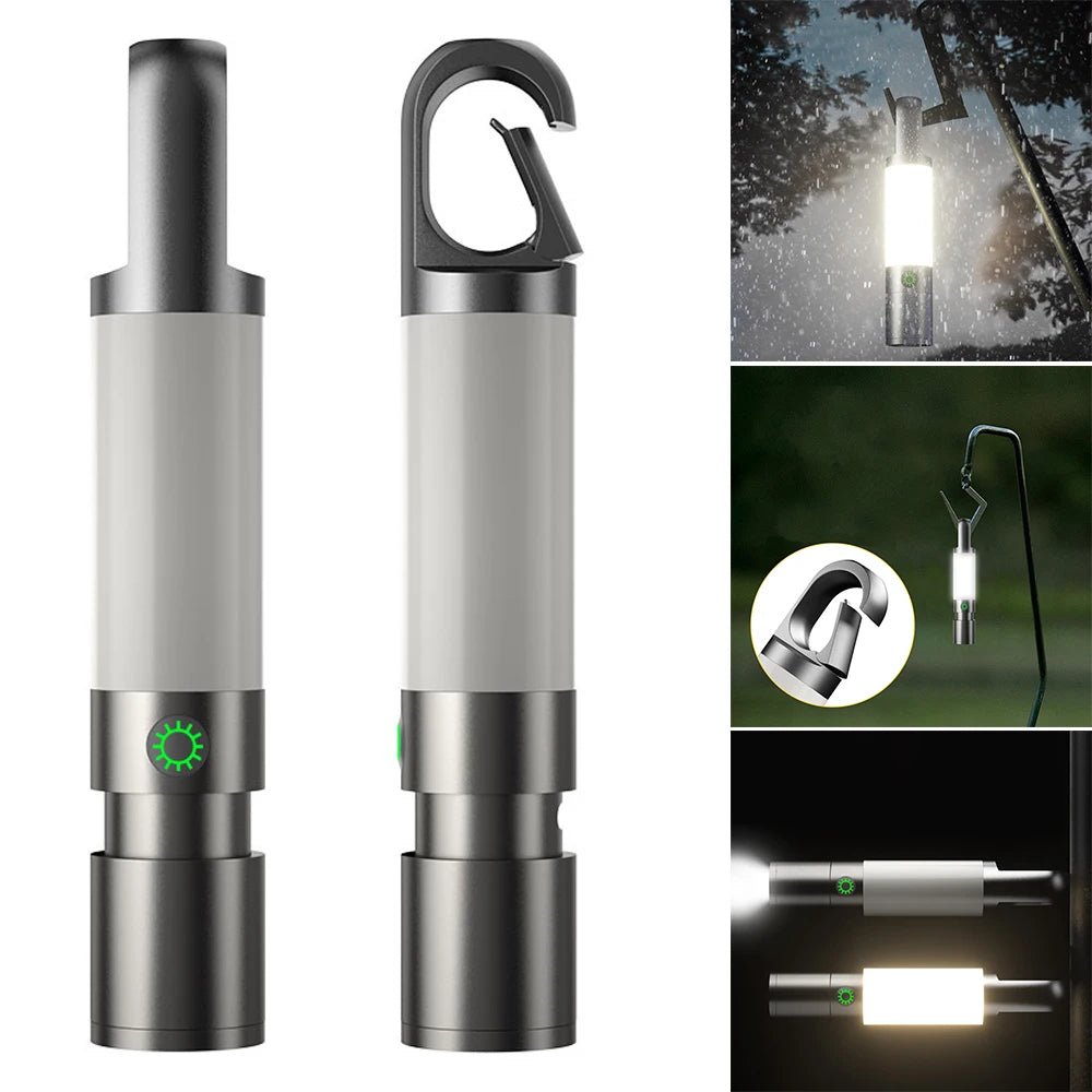 Krachtige LED-zaklamp Met Sterke Lichtbundel