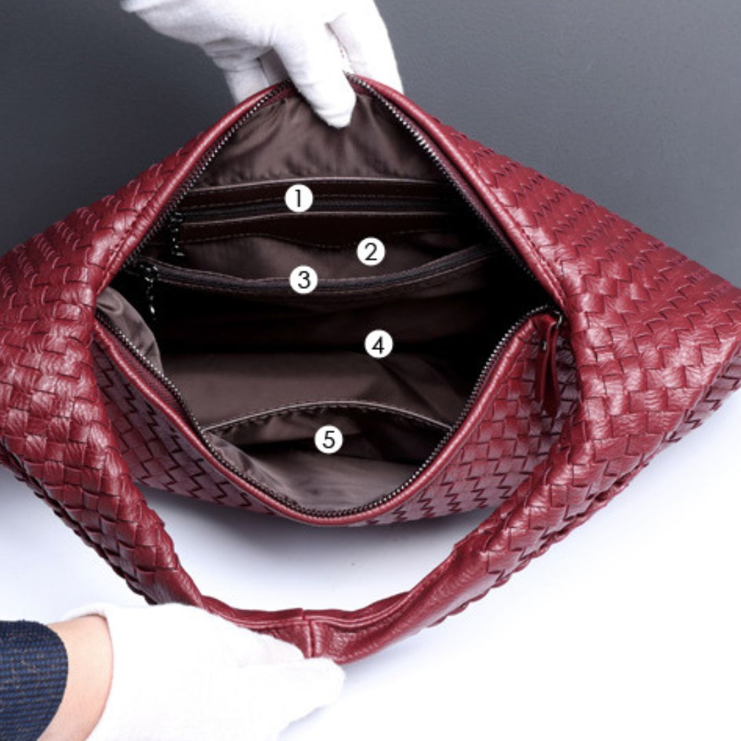 Vegan Leren Hobo Tas voor Dames Zacht en Stijlvol