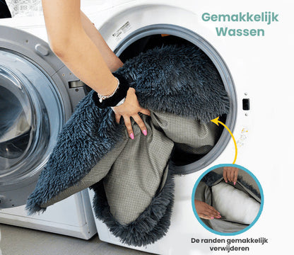 Groot Hondenbed Orthopedisch Geheugenfoam met Waterdichte Voering