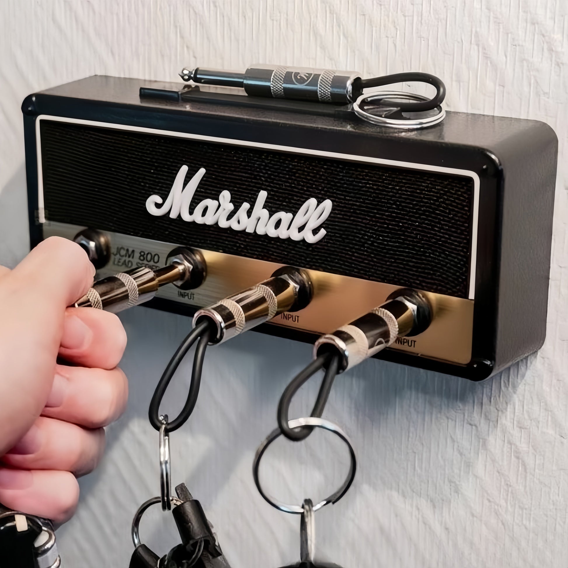 Muziek Sleutelhanger Gitaar Vorm Met Liefde Voor Muziek - Velinix