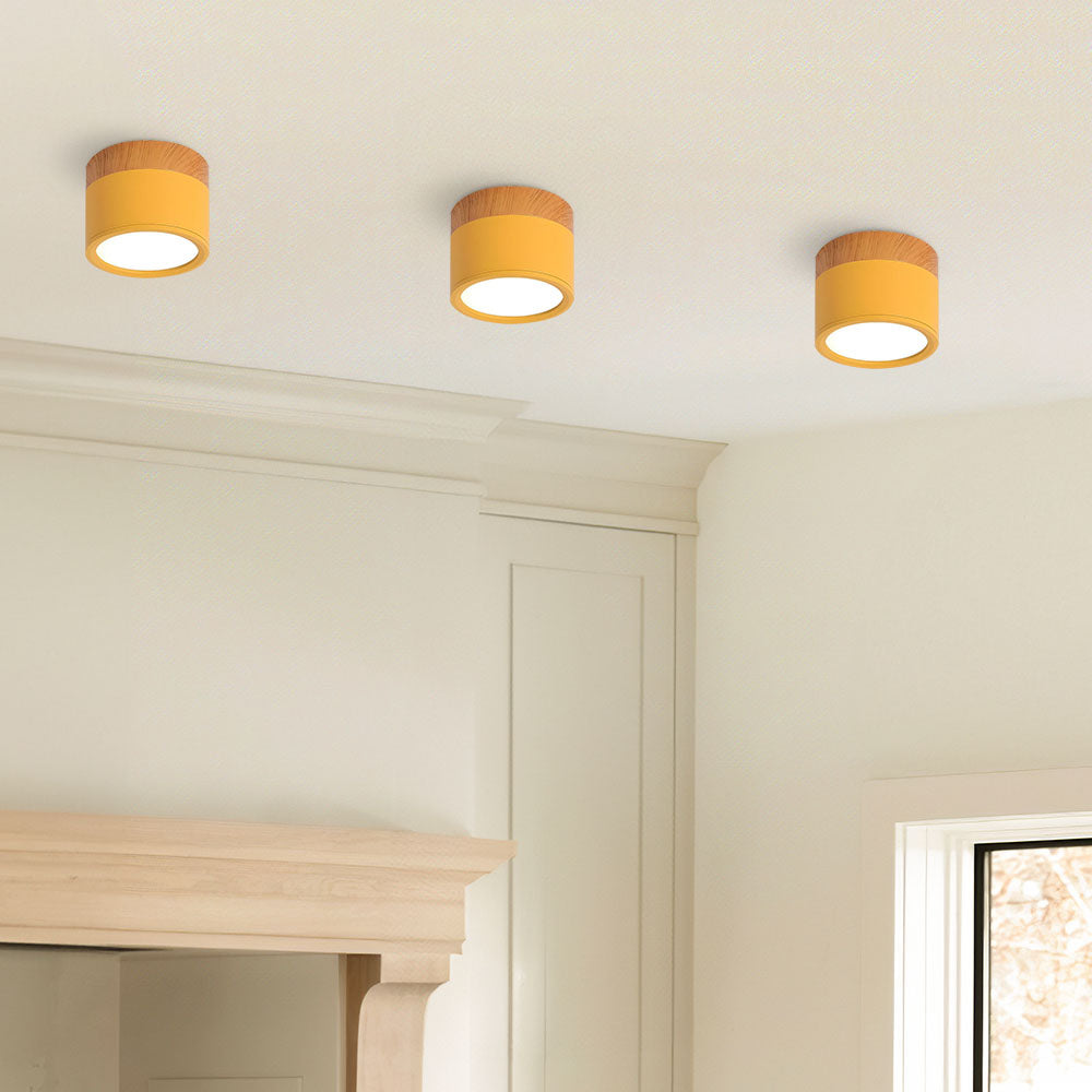 LED Plafondlamp Compact Modern Aluminium Design