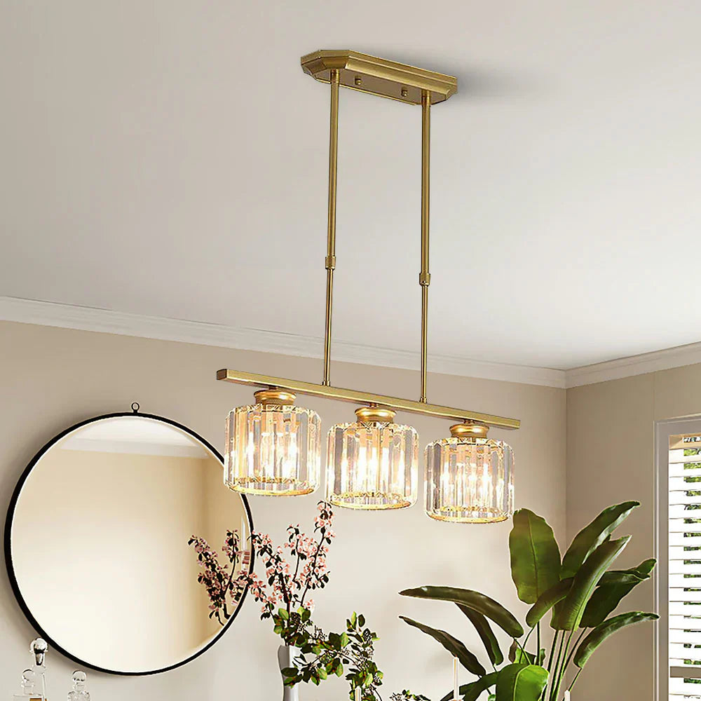 Hanglamp Met Meerdere Lichtpunten van Glas in Nordische Stijl