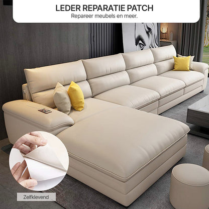 Leren Reparatiepatch Zelfklevend Waterdicht PU Leer