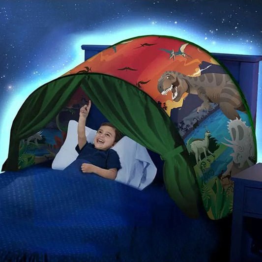 Kinderbedtent Speeltent Magisch Kinderkamertent Eenvoudig Op te Zetten - Velinix