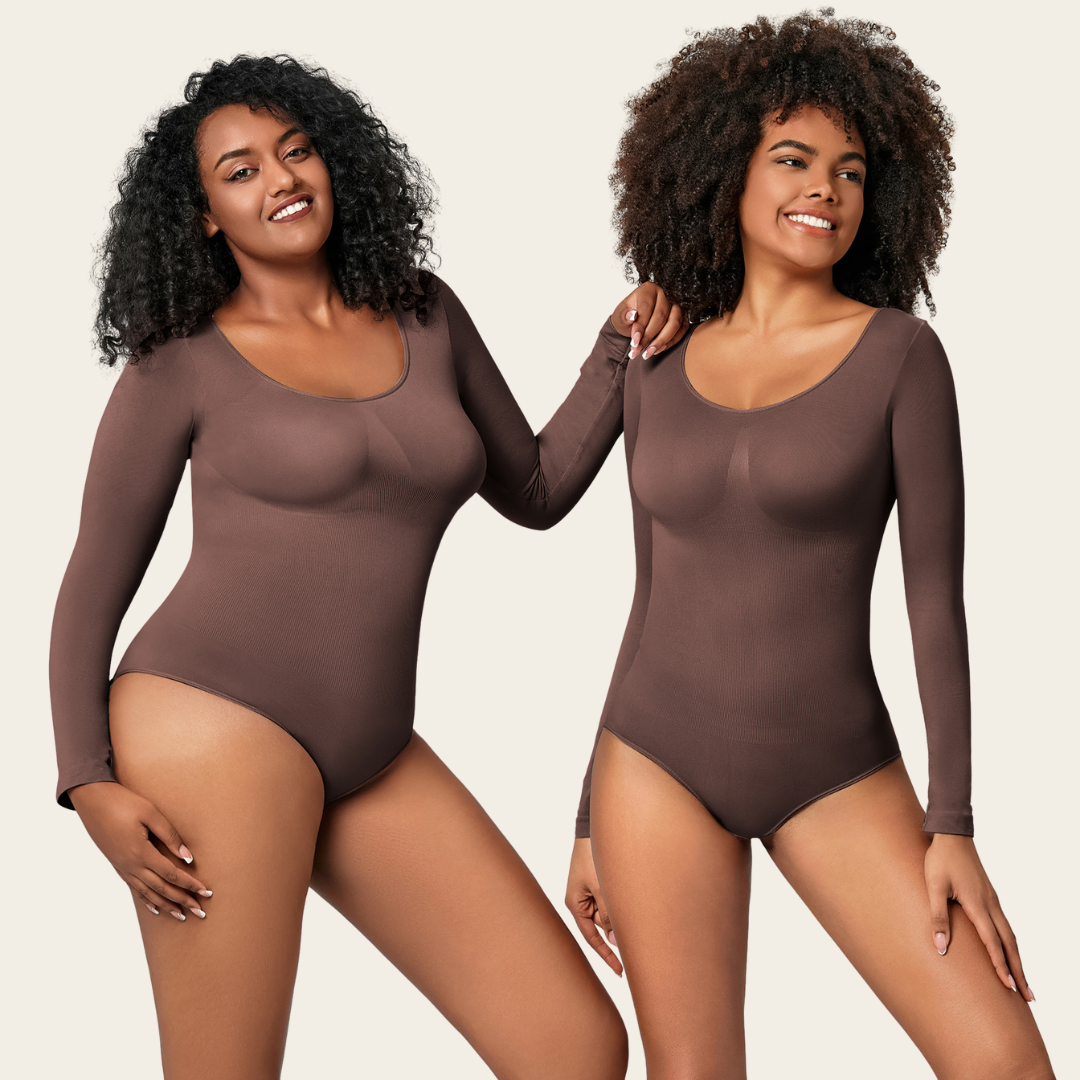 Variant image for Eveline™ – Dames Longsleeve Bodysuit met Sculpting Technologie en Comfort-11