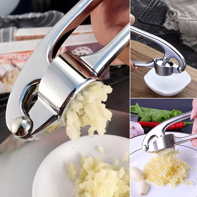 RVS Knoflookpers Premium Kwaliteit