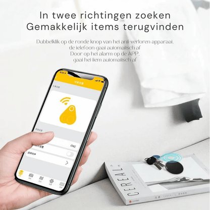 Mini GPS Tracker Set van 3 voor Auto en Sleutels