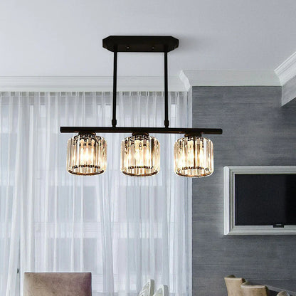 Hanglamp Met Meerdere Lichtpunten van Glas in Nordische Stijl