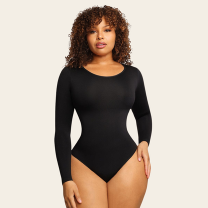 Eveline™ – Dames Longsleeve Bodysuit met Sculpting Technologie en Comfort-1
