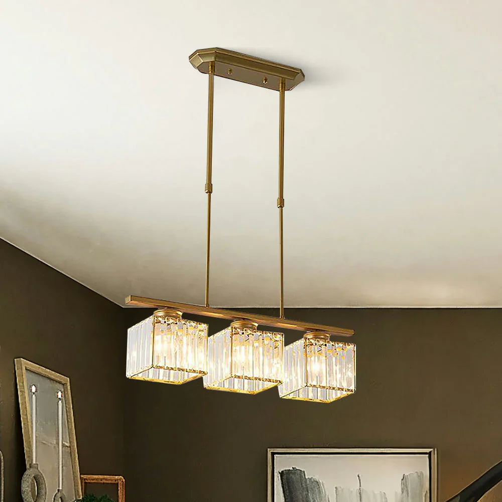 Hanglamp Met Meerdere Lichtpunten van Glas in Nordische Stijl