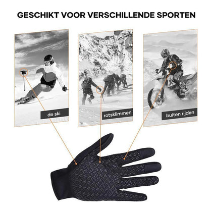 Thermische Handschoenen Winddicht Touchscreen Geschikt