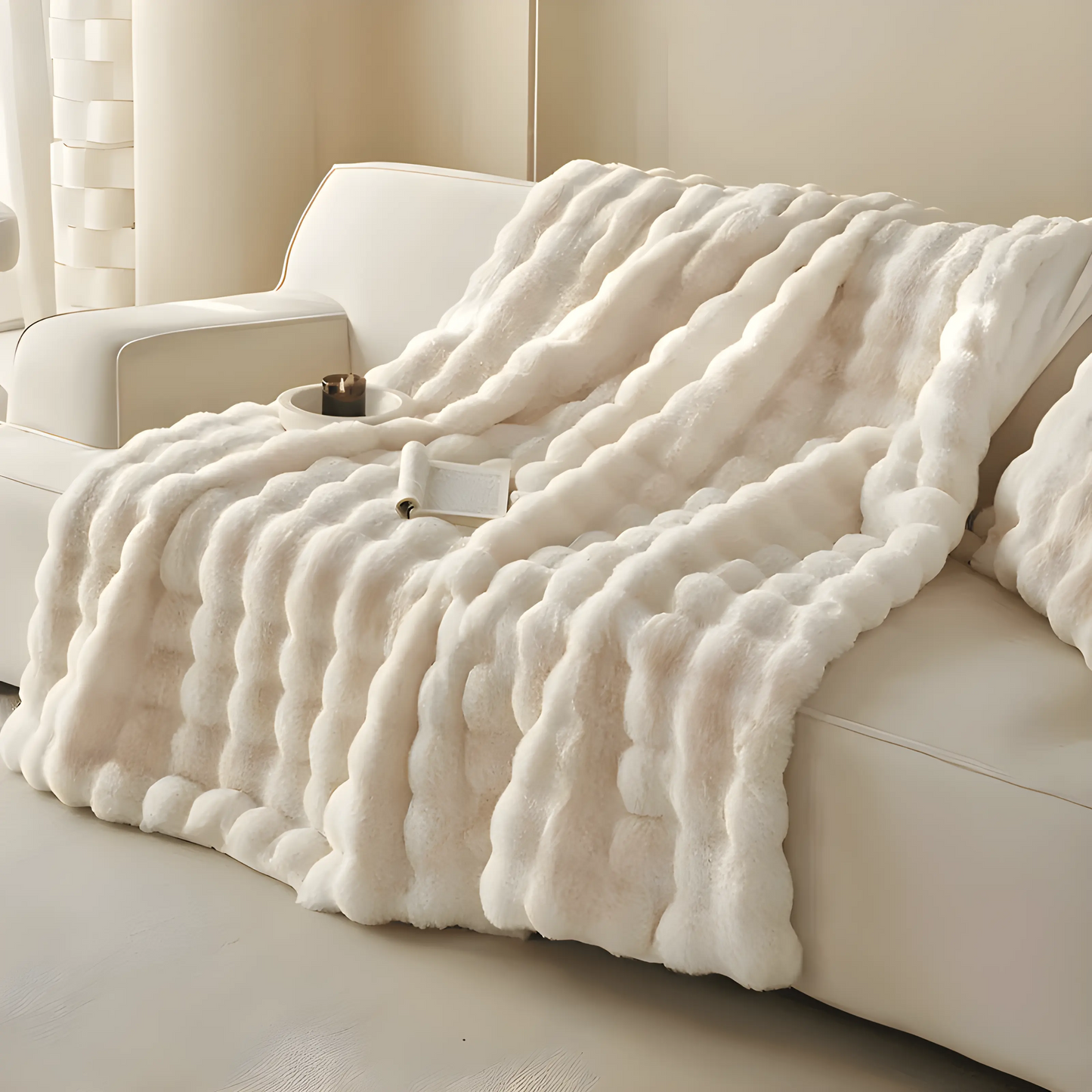 Zachte Pluche Deken Warm voor Bank en Bed - Velinix