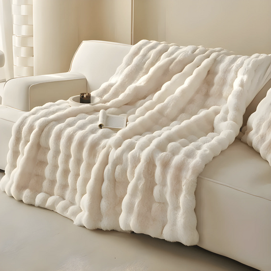 Zachte Pluche Deken Warm voor Bank en Bed - Velinix