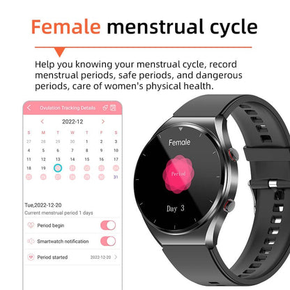 Smartwatch Suga Pro met ECG en Hartslagmonitoring