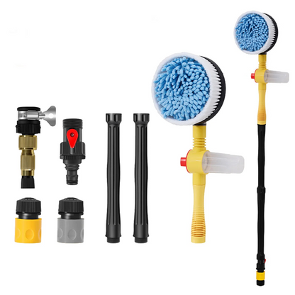 Autoborstel Roterend Microvezel Borstelharen SpinClean Pro 360 - Velinix