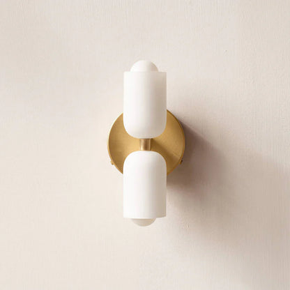 Wandlamp Acryl met Dubbele Lichtbron Warm Wit Licht
