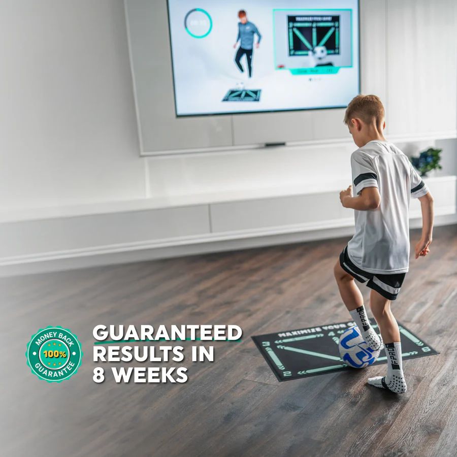 Voetbal Trainingsmat Antislip 2x2m voor Thuis Training