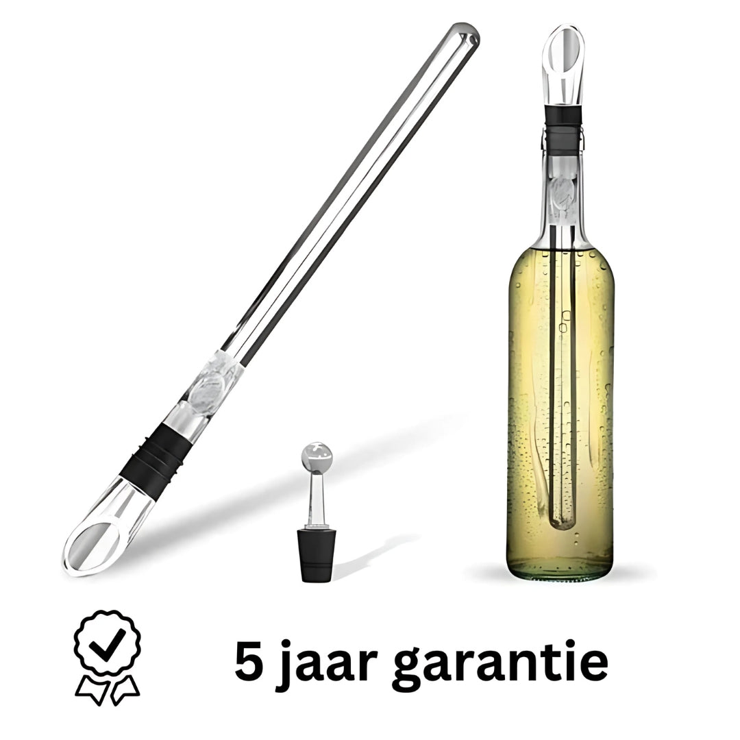Wijnkoelstick Luxe Design voor Perfecte Wijntemperatuur - Velinix