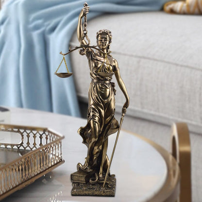 Rechtvaardigheid Beeld Figuur Justitia Decoratie