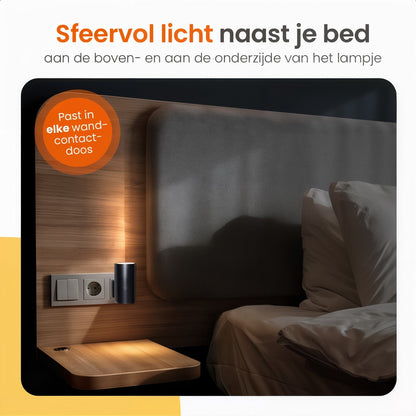 Dimbare Nachtlamp Luxe Design voor Slaapkamer
