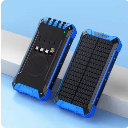 Draagbare PowerBank Zonnelader Waterdicht Solar