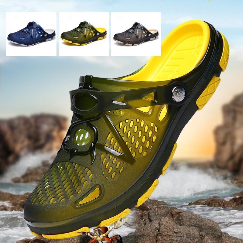 Heren Strandpantoffels Ademende Mesh Sandalen Comfortabel