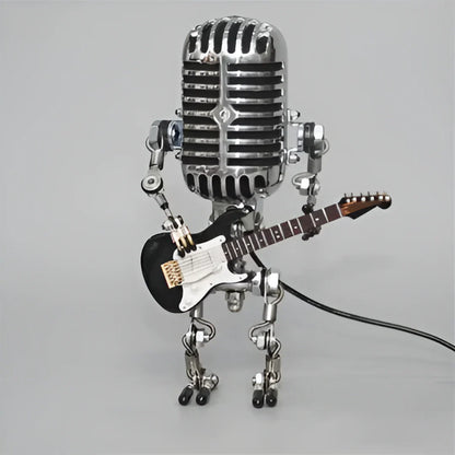 Tafellamp Robot Gitaar Design Uniek Verlichting - Velinix