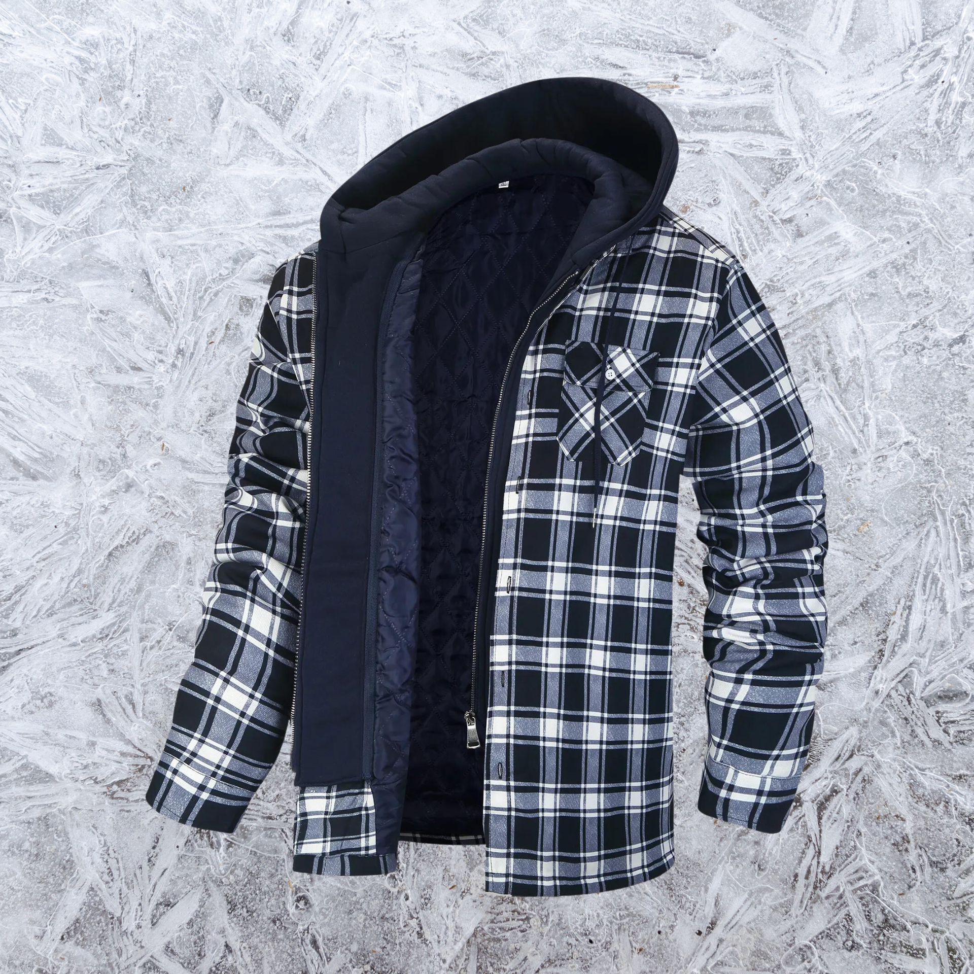Velinix Fleece Hoodie Jas - Velinix